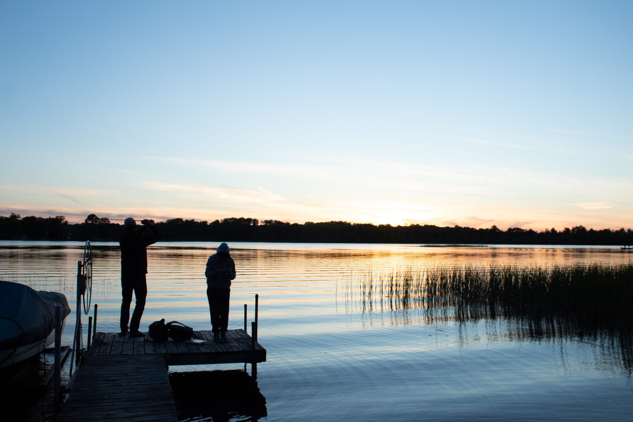 Fishing Near Gull Lake and Nisswa